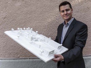 Richard Hagl mit 3D-Druck